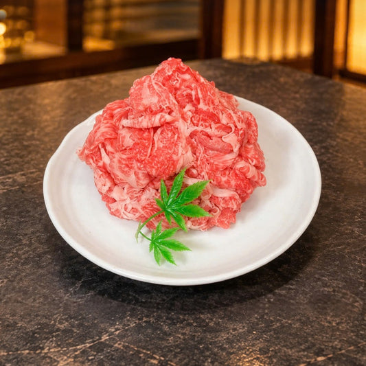 クラシタ贅沢切り落としの盛り付け